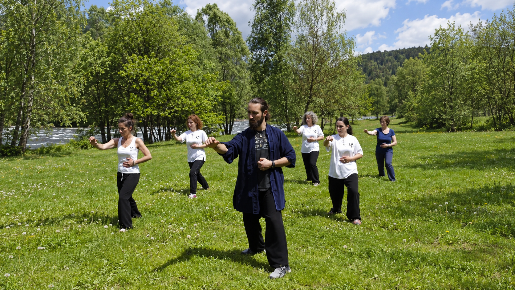 Insegnate che tiene una lezione con allievi